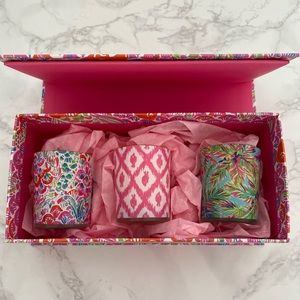 Lily Pulitzer Votive Candle Set